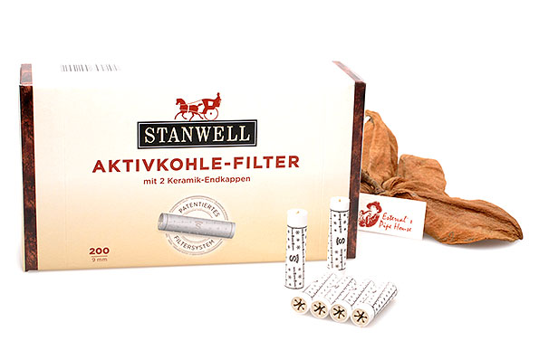 Stanwell Aktivkohlefilter 9mm (200 Filter)